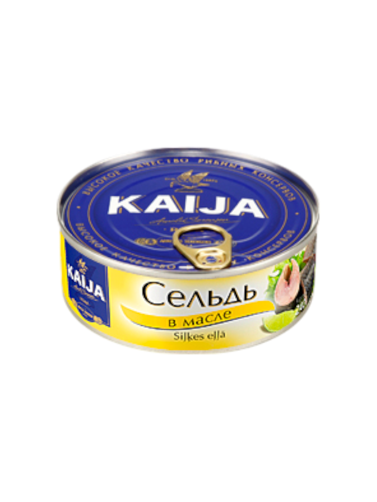 КОНСЕРВЫ СЕЛЬДЬ 240Г KAIJA